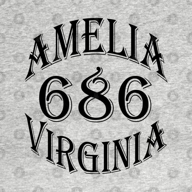 686 AMELIA VA (BLACK) by DodgertonSkillhause